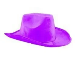 Cowboyhat i LILLA velour