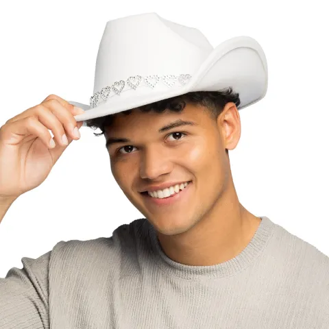 Cowboy hat Jamie med hjerter
