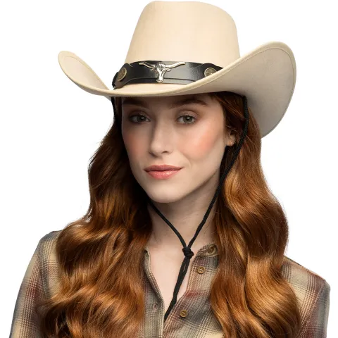 Cowboy hat Wyatt beige