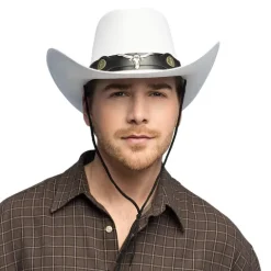 Cowboyhat - Wyatt hvid