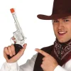 Cowboy pistol sølvfarve