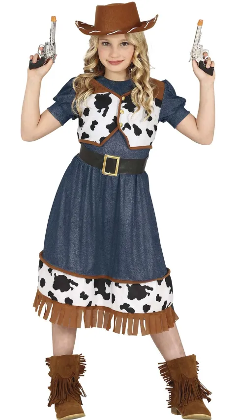 Cowgirl kostume til piger