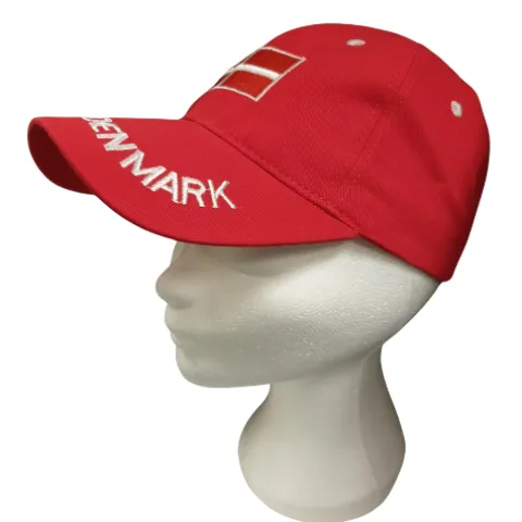 Danmark Kasket med dansk flag