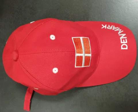 Danmark Kasket med dansk flag