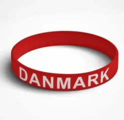 Danmark silikone armbånd
