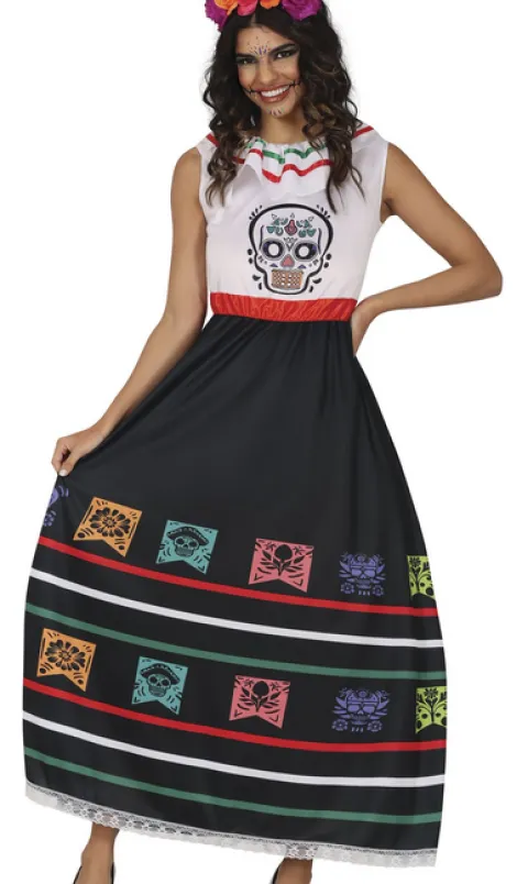 Day of the Dead kostume - Kvinde