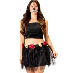 Day of the Dead Tylskørt