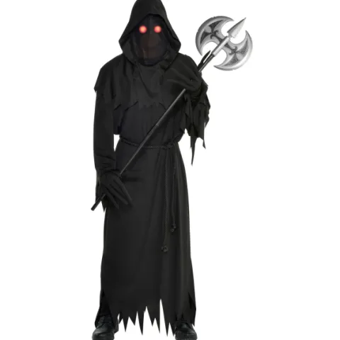 Døden Sort Kåbe Voksen - Glaring Reaper