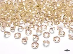 Diamant konfetti 12 mm Fersken