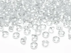 Diamant konfetti 12 mm Klar