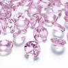 Diamant konfetti 20mm lyserød
