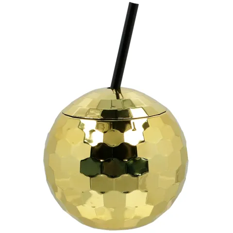 Discokugle kop - Guld