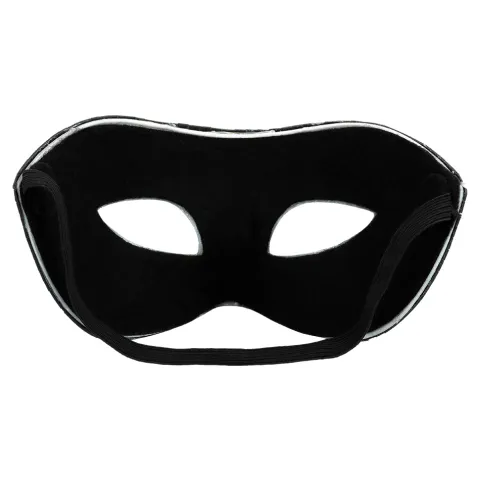 Disco Maske Sølv