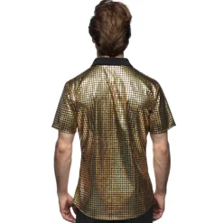 Disco Skjorte - Diamond Gold