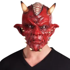 Djævel Deluxe Latexmaske