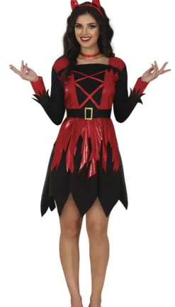Djævle kostume - Kvinde
