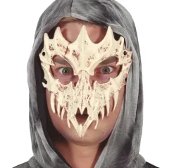 Drage skelet halvmaske