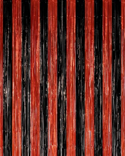 Dørforhæng 100 Sort-Orange
