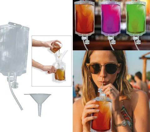 Drinkposer med Sugerør