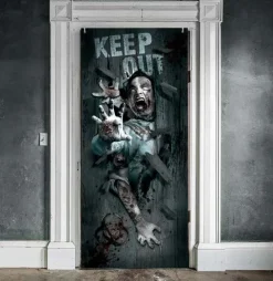 Dør og Vægdekoration - Keep Out