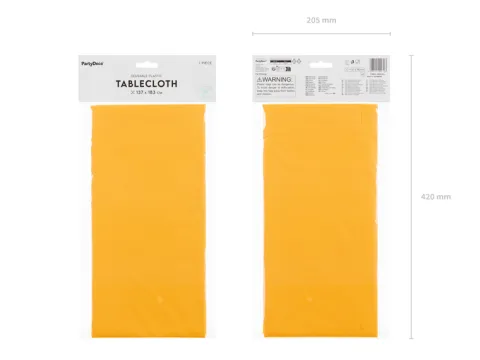 Dug i orange poly-plast