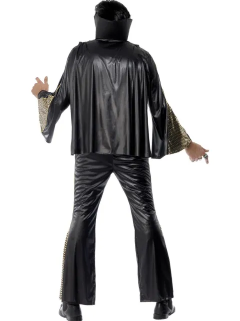 Elvis Kostume i sort - official