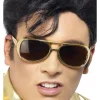 Elvis solbrille i guld