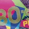 80´er Flag banner