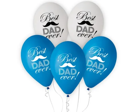 Fars dag balloner - best DAD ever