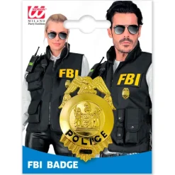 FBI Politiskilt i Metal