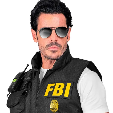 FBI Politiskilt i Metal