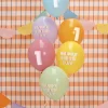Fødselsdagsballoner i pastel - 1