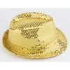 Fedora hat - Guld pailletter