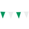 Flagbanner Grøn-Hvid