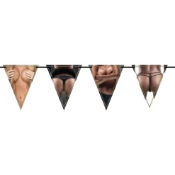 Flagbanner med frække damer