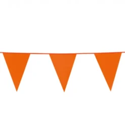 Flagbanner 10 m. med orange flag