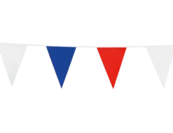 Flagbanner Rød-Hvid-Blå