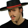 flamenco spansk hat i sort filt