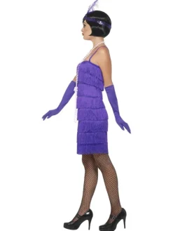 Flapper Kostume - Lilla