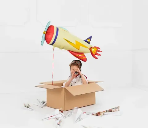 Flyvemaskine Folieballon