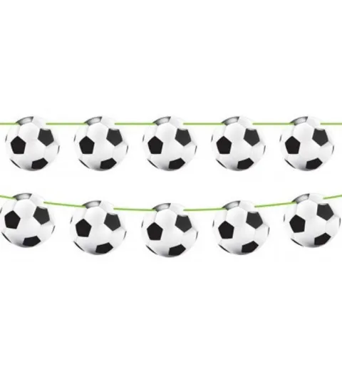 Fodbold banner 10 m, 15 bolde