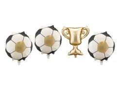 Fodbold-pokal folieballon sæt