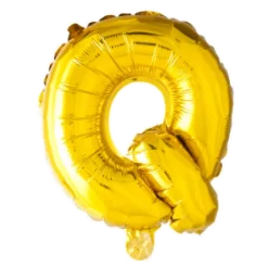Folie ballon BOGSTAVER - GULD 102 cm