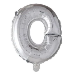 Folieballon Bogstaver - SØLV 102cm