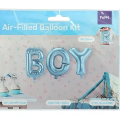 Folieballon "Boy" i lyseblå
