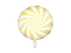 Folie ballon Candy, Gul 46cm