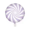 Folie ballon Candy, Lilla 46cm