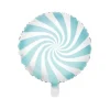 Folie ballon Candy, Lyserblå 46cm