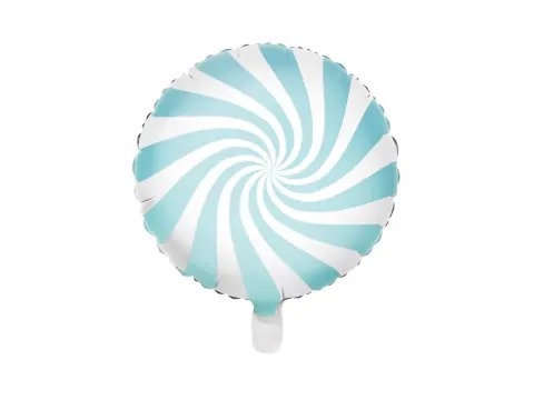 Folie ballon Candy, Lyserblå 46cm