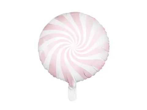 Folie ballon Candy, Lyserød 46cm